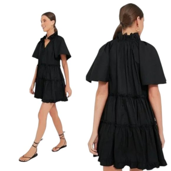 Pomander Place by Tuckernuck Black Adeline Dress Size L EUC - Picture 3 of 4